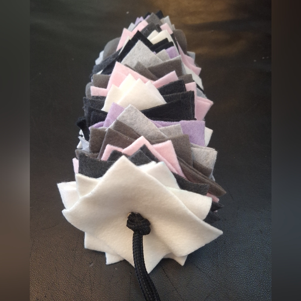 Square Snuffle Rope, Treat Dispenser, Enrichment Puzzle Dog Toy